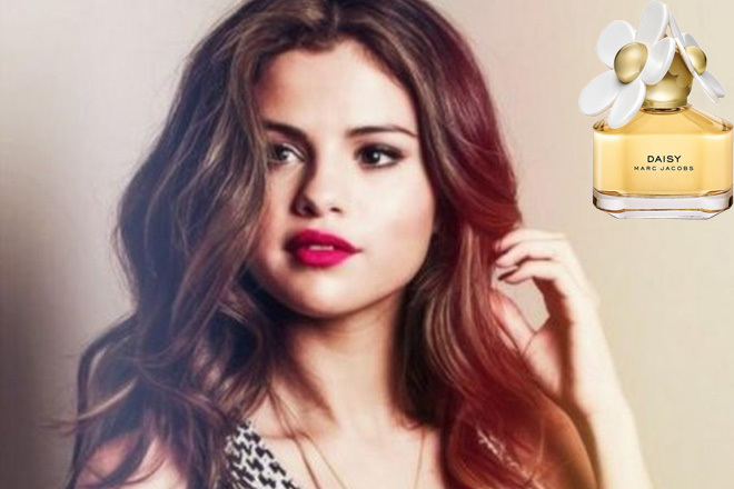 Selena Gomez và Nước hoa Daisy của MARC JACOBS.