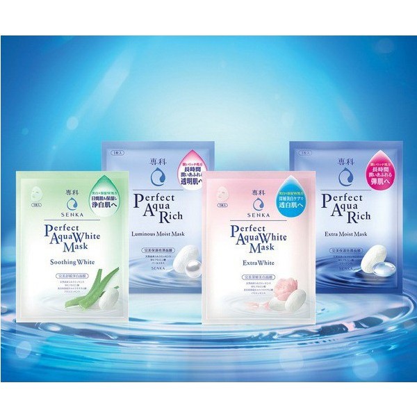mặt nạ giấy Senka Perfect Aqua Mask