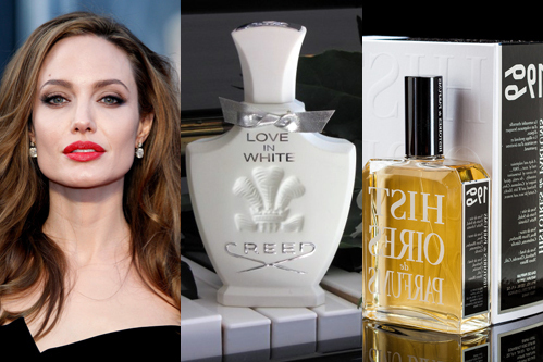 Angelina Jolie và Nước hoa Love In White của CREED