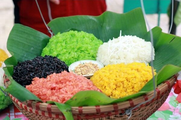 Ăn sáng với các loại xôi