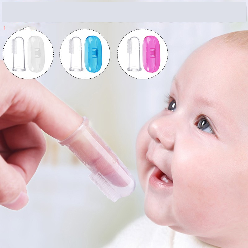 Bàn chải xỏ ngón Mybee cho trẻ từ 3 tháng trở lên
