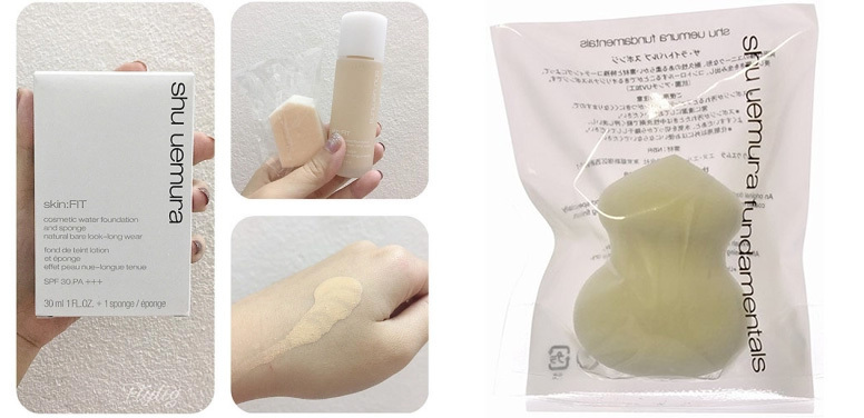 Bông tán kem nền Shu Uemura