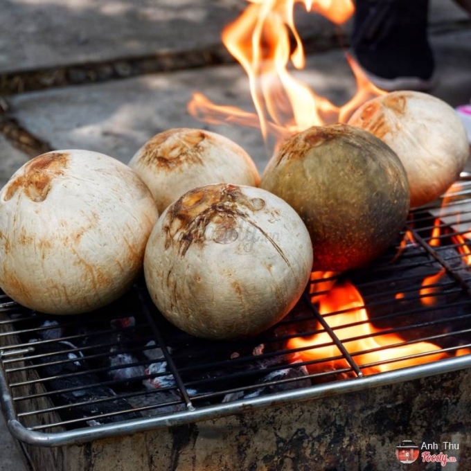 Dừa nướng