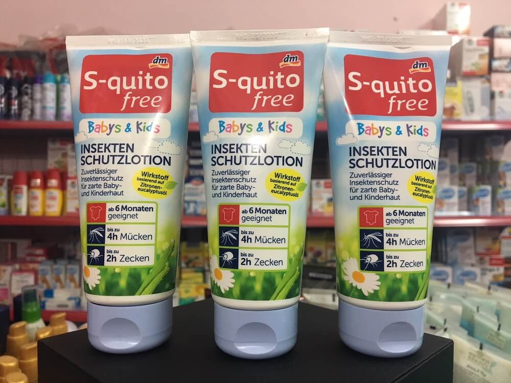Kem chống muỗi cho bé S-Quito