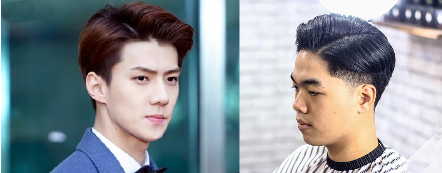 Kiểu tóc Side Part hiện đại đơn giản