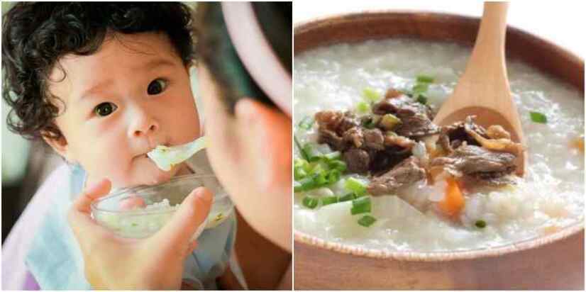Thực đơn ăn dặm với thịt cho trẻ 3