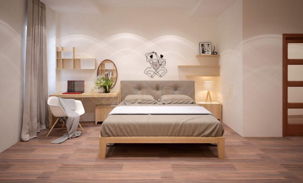Trang trí decor phòng ngủ tạo điểm nhấn bằng tranh ảnh nghệ thuật