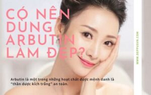 arbutin trắng da