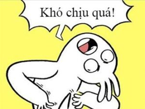 khó chịu avt