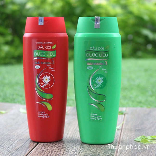 Dầu gội dược liệu Thái Dương 3