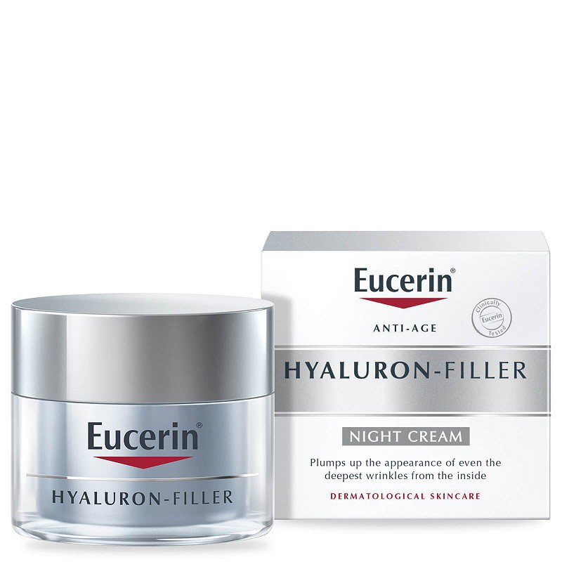 Kem Dưỡng Chống Lão Hóa Eucerin Anti-Age Hyaluron-Filler Night Cream