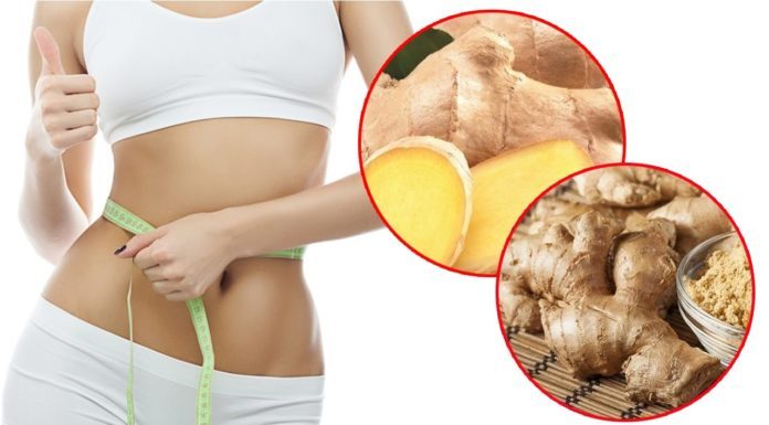 Kết hợp giảm cân cùng gừng