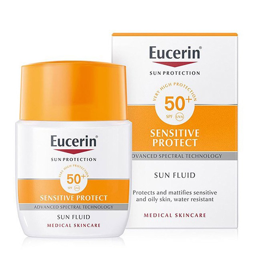 Sữa Chống Nắng Eucerin Sun Fluid Mattifying SPF 50+
