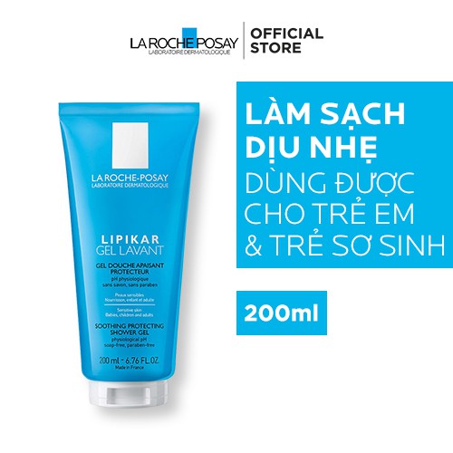 Sữa Tắm Cho Da Nhạy Cảm La Roche Posay Lipikar Gel Lavant