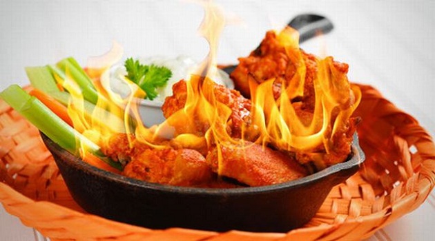 Thức ăn dầu mỡ, cay nóng