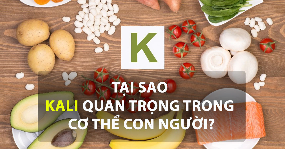 Vai trò của kali với sức khỏe 1
