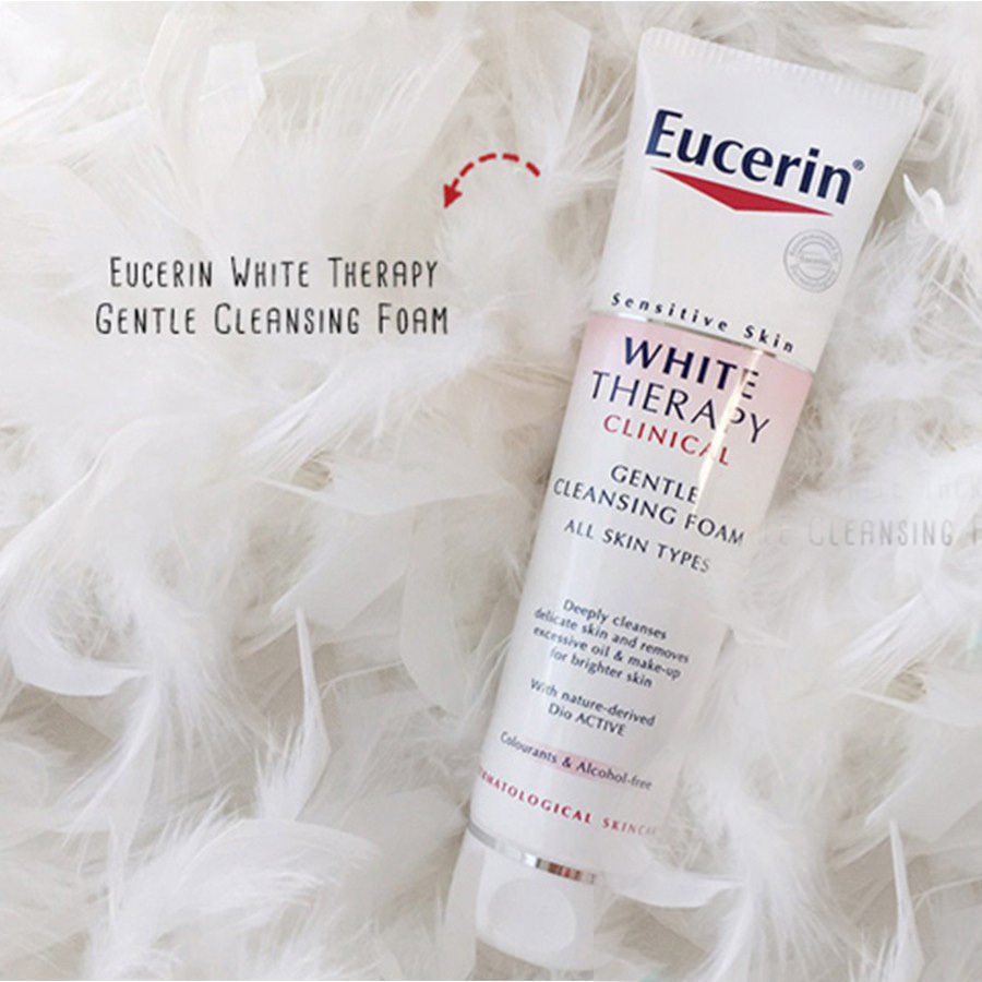 Sữa Rửa Mặt Làm Sáng Da Eucerin UltraWhite+ Spotless Cleansing Foam