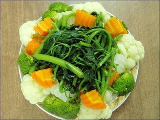 nấu chín thực phẩm
