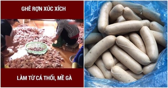 xúc xích bẩn