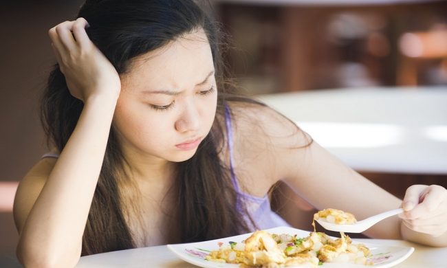 Khẩu vị thay đổi