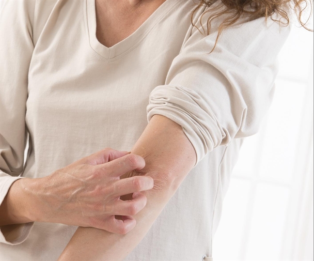 Khuỷu tay bị lão hóa