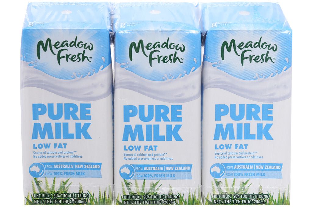 Sữa tươi Meadow Fresh không béo