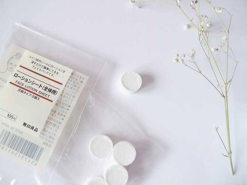 Mặt nạ giấy nén Muji