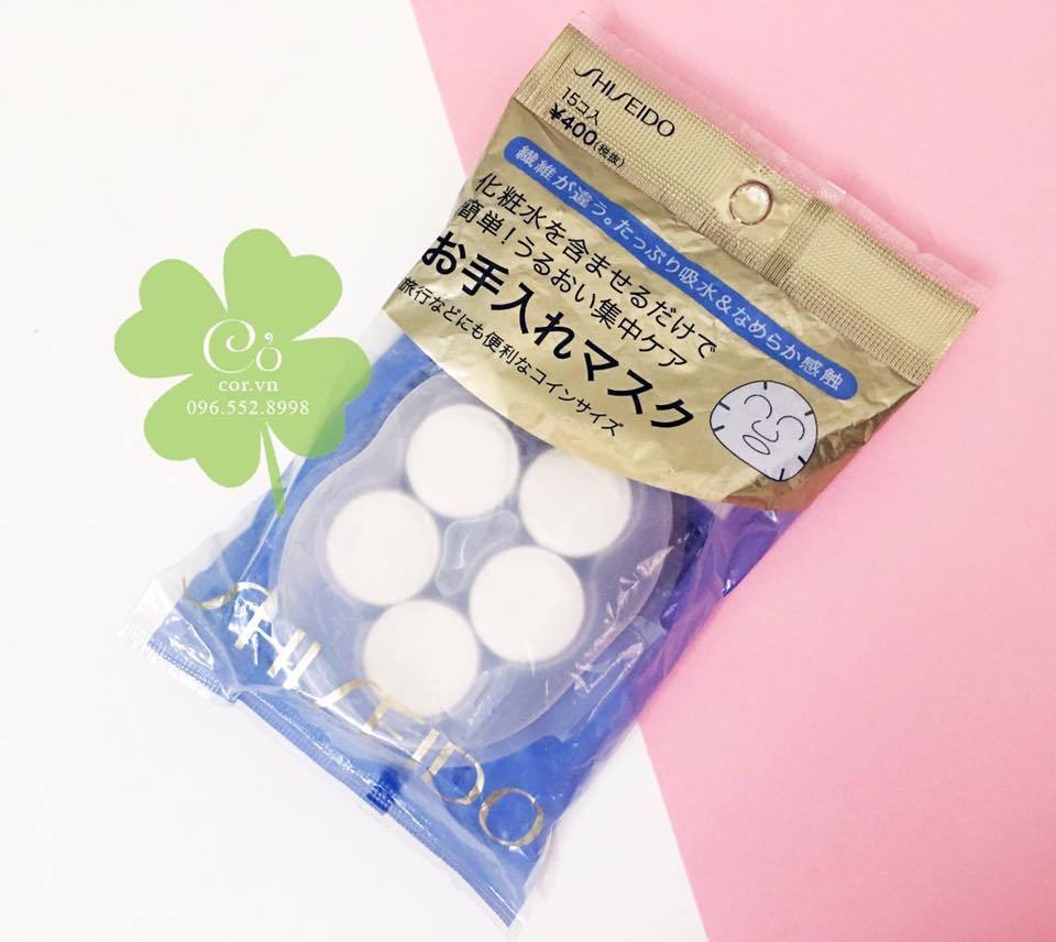 Mặt nạ giấy nén Shiseido Nhật Bản