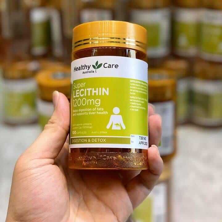Tinh chất mầm đậu nành Lecithin Weathyhealth Úc