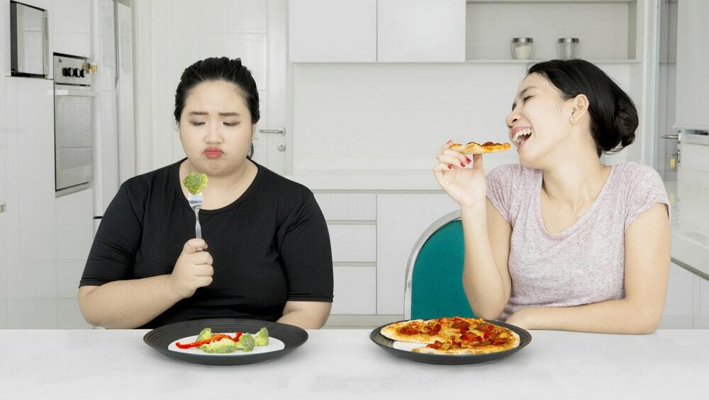 ăn pizza tăng cân