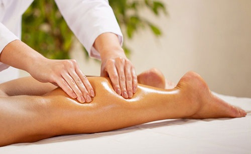 giảm mỡ bắp chân bằng massage