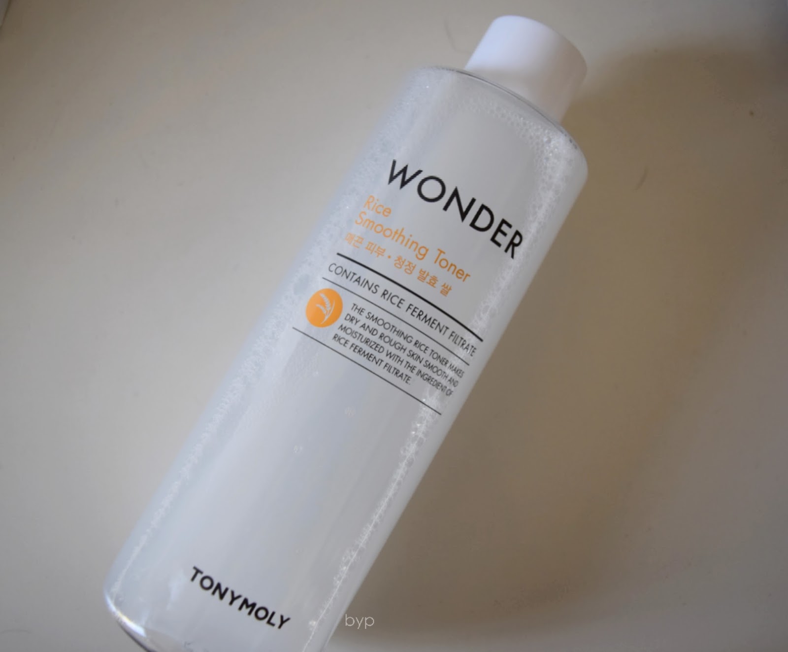 4. Tony Moly Wonder Rice Smoothing Toner