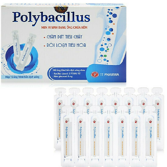 6, Men vi sinh chứa kẽm Polybacillus dành cho trẻ rối loạn tiêu hóa