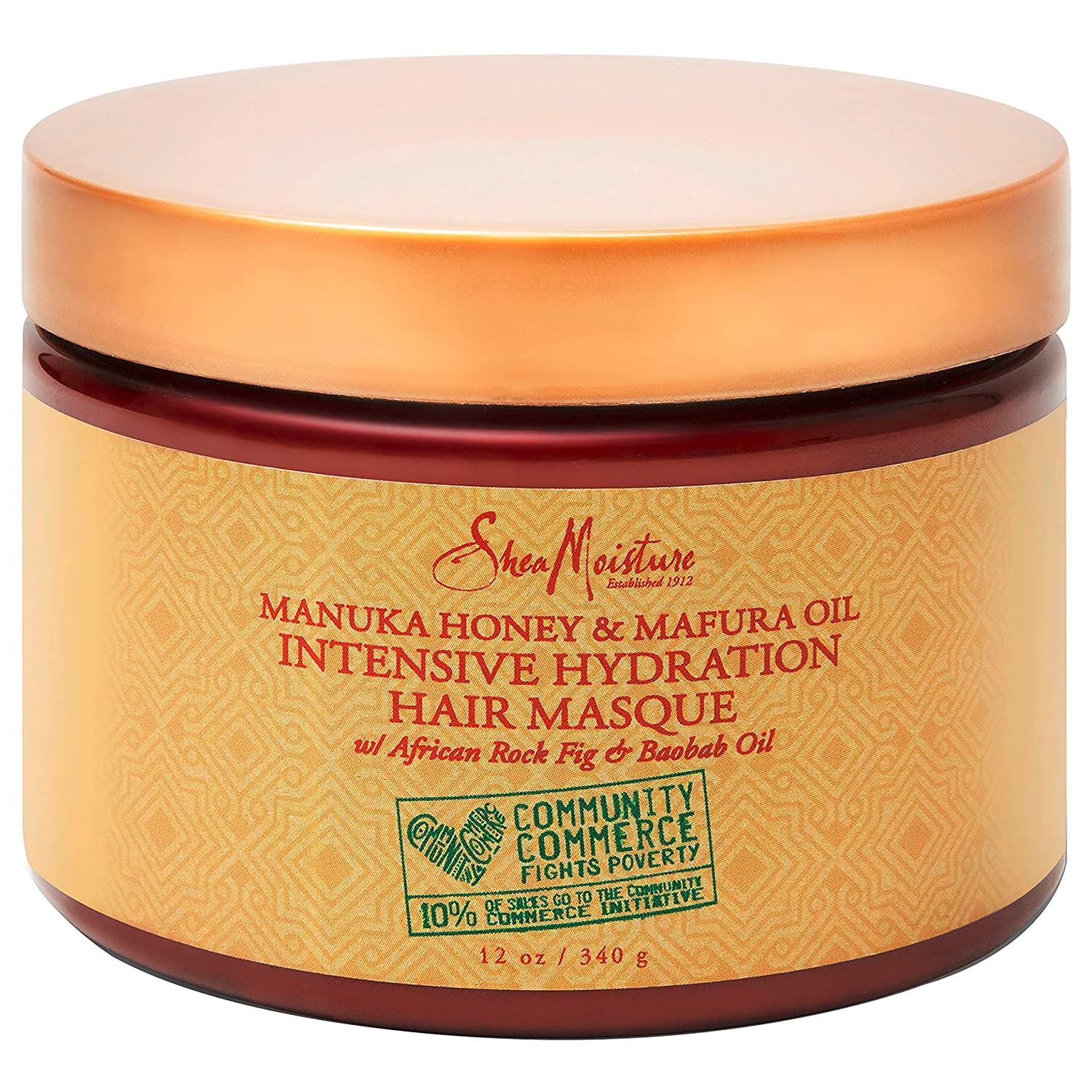 Kem ủ tóc Shea Moisture Manuka Honey & Mafura Oil Intensive Hydration Treatment Masque