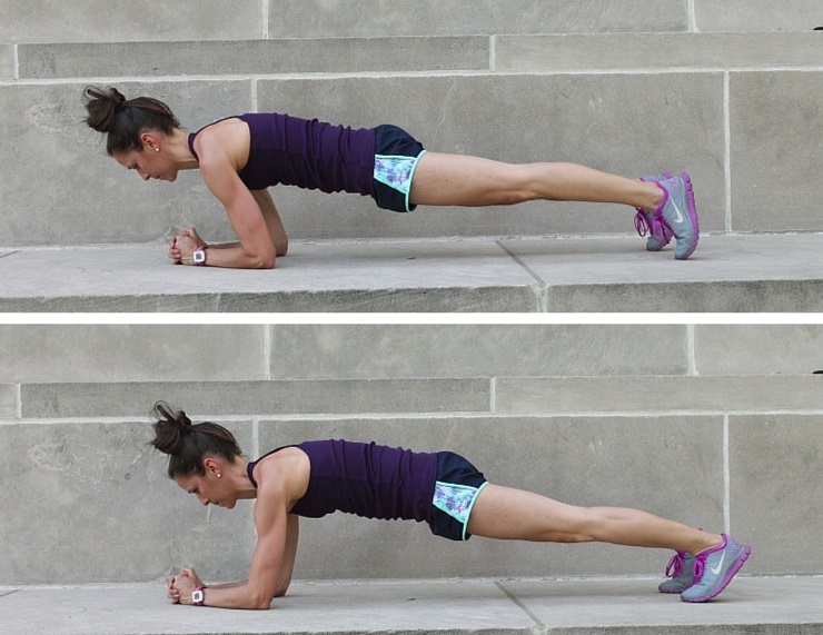 Rocking plank