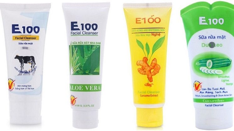 Sữa rửa mặt E100