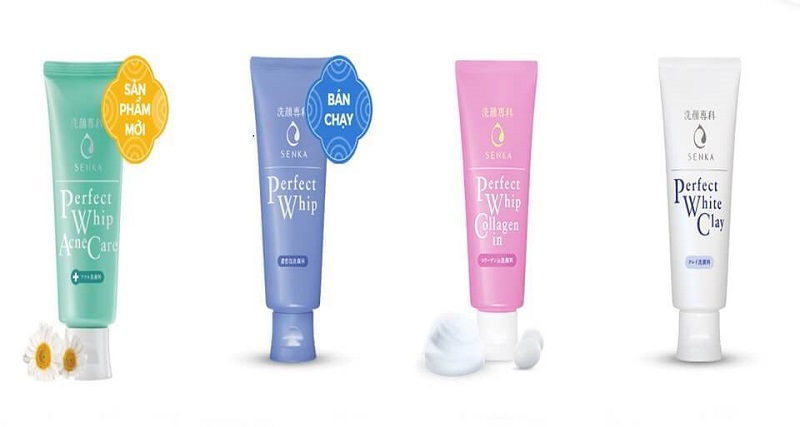 Sữa rửa mặt Senka Perfect Whip