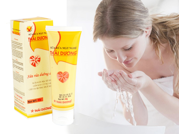 Sữa rửa mặt tinh chất nghệ Thái Dương