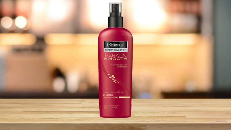 Xịt dưỡng tóc Tresemmé Keratin Smooth – Flat Iron Smoothing Spray